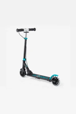 Trottinette Flow Element Junior Lights noir bleu teal Globber