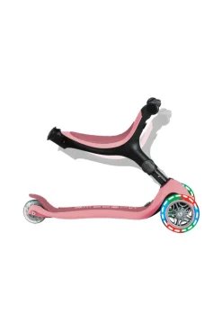 Trottinette évolutive Go Up Active Lights rose pastel Globber