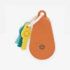 Trousseau de clés sonores en bois et silicone