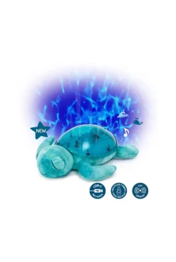 Veilleuse rechargeable Tortue Aqua bleu projection lumineuse et musicale Cloud B