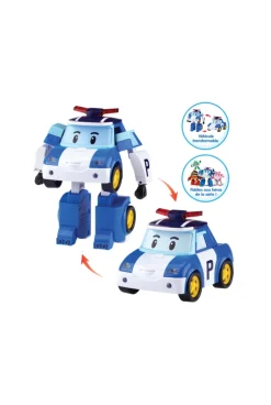 Véhicule transformable 2 en 1 Poli le policier Robocar